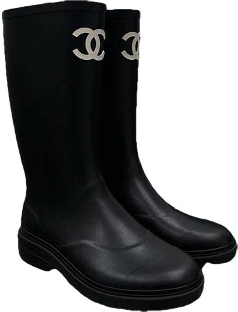 chanel shoes - selfridges|Chanel wellington boots.